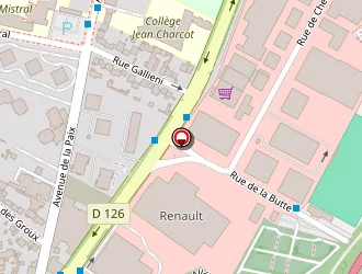 Carte de Jacqueray Doriane à Fresnes