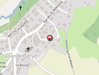 Carte de Devaux Michel à Lande-patry (la)