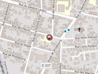 Carte de Weinling Germain à Bischwiller