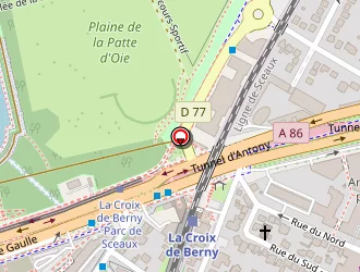 Carte de Norson à Antony