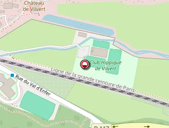 Carte de L'atelier Bioclimatique à Jouy-en-josas