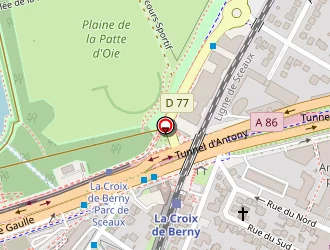 Carte de Secours Catholique à Antony