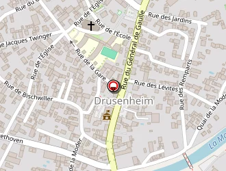 Carte de Boos Thomas à Drusenheim