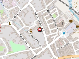 Carte de Maison De La Presse à Commercy