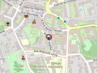 Carte de Collège Paul Valéry à Thiais