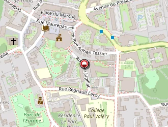 Carte de Commissariat De Police à Thiais