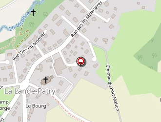 Carte de Be3i à Lande-patry (la)