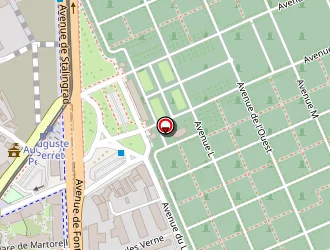 Carte de Marbrerie De Paris à Thiais