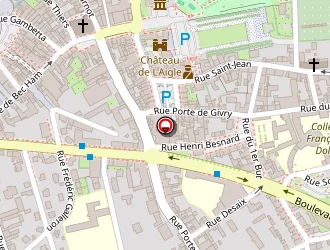 Carte de Les Halles à Aigle (l')