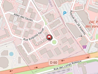 Carte de Cinq Sur Cinq à Créteil