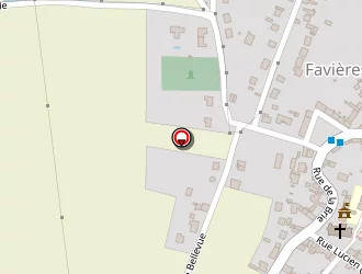 Carte de La Terrasse à Favières