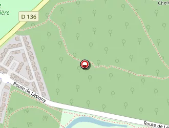 Carte de Prieur Bernard à Sucy-en-brie