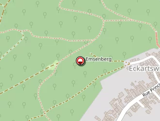 Carte de Teinteo à Eckartswiller