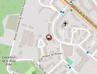 Carte de Delfosse à Châtenay-malabry