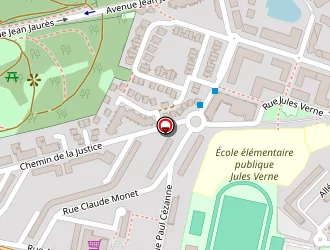 Carte de Mas Coiffure à Châtenay-malabry