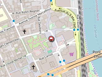 Carte de Js1 à Choisy-le-roi