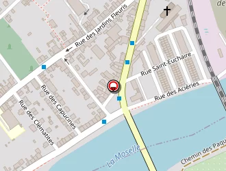 Carte de Edith Coiffure à Frouard