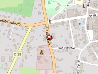 Carte de Eléphant Bleu à Phalsbourg