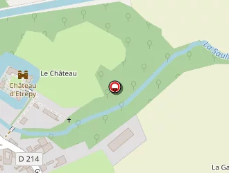 Carte de Saint Maurice à Étrepy