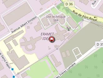 Carte de Dpd France à Trappes