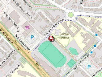 Carte de Gymnase De L'aviation à Guyancourt