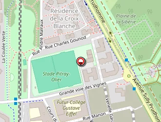 Carte de Centrale Recherche à Châtenay-malabry