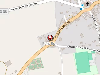 Carte de Complexe Sportif à Pleudaniel