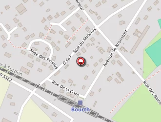 Carte de Letessier Couverture à Bourth