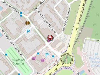 Carte de Carrefour Market Drive à Guyancourt