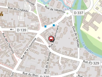 Carte de Le Mimosa à Bischwiller