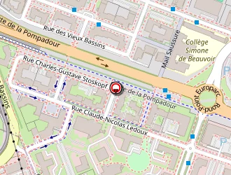 Carte de Efidis à Créteil