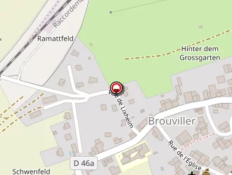 Carte de Technal à Brouviller