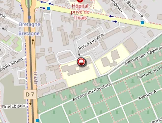 Carte de Station Esso Express à Chevilly-larue