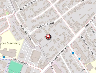 Carte de Hanrot à Créteil