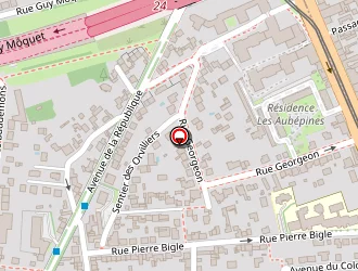 Carte de Fm Services à Thiais