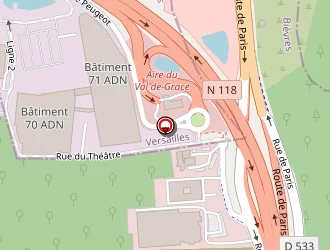 Carte de Sos Bennes à Bièvres