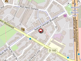 Carte de C.e.r Chevilly à Chevilly-larue