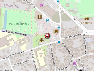 Carte de Tribunal D'instance à Sucy-en-brie