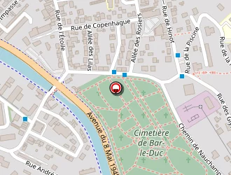 Carte de Tournois Philippe à Bar-le-duc