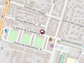 Carte de Clairenteau Alexandre à Antony