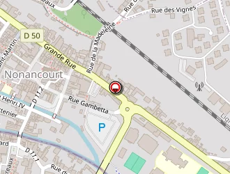 Carte de Bessay Muriel à Nonancourt