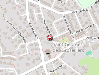 Carte de Le Saint Georges à Saint-georges-des-groseillers