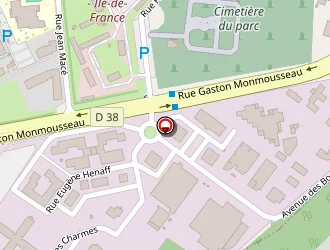 Carte de Ik2-gel à Trappes