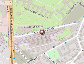 Carte de B&b Hôtel à Chevilly-larue