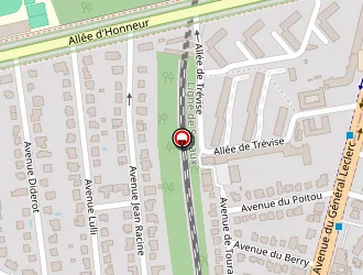 Carte de Emmanuelle-frederique Bernard à Antony