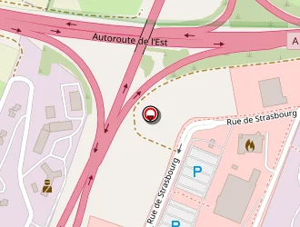 Carte de L'adress à Phalsbourg