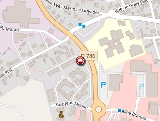 Carte de Gym Arena à Paimpol