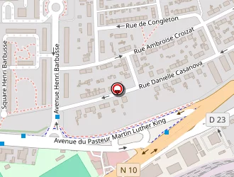 Carte de Easy Conduite à Trappes