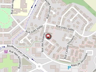 Carte de Pole Entreprise à Guyancourt