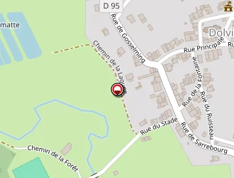 Carte de Stade Municipal à Dolving